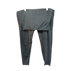 Black Maternity Leggings w/ Pockets - Enerful - L